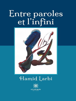 cover image of Entre paroles et l'infini